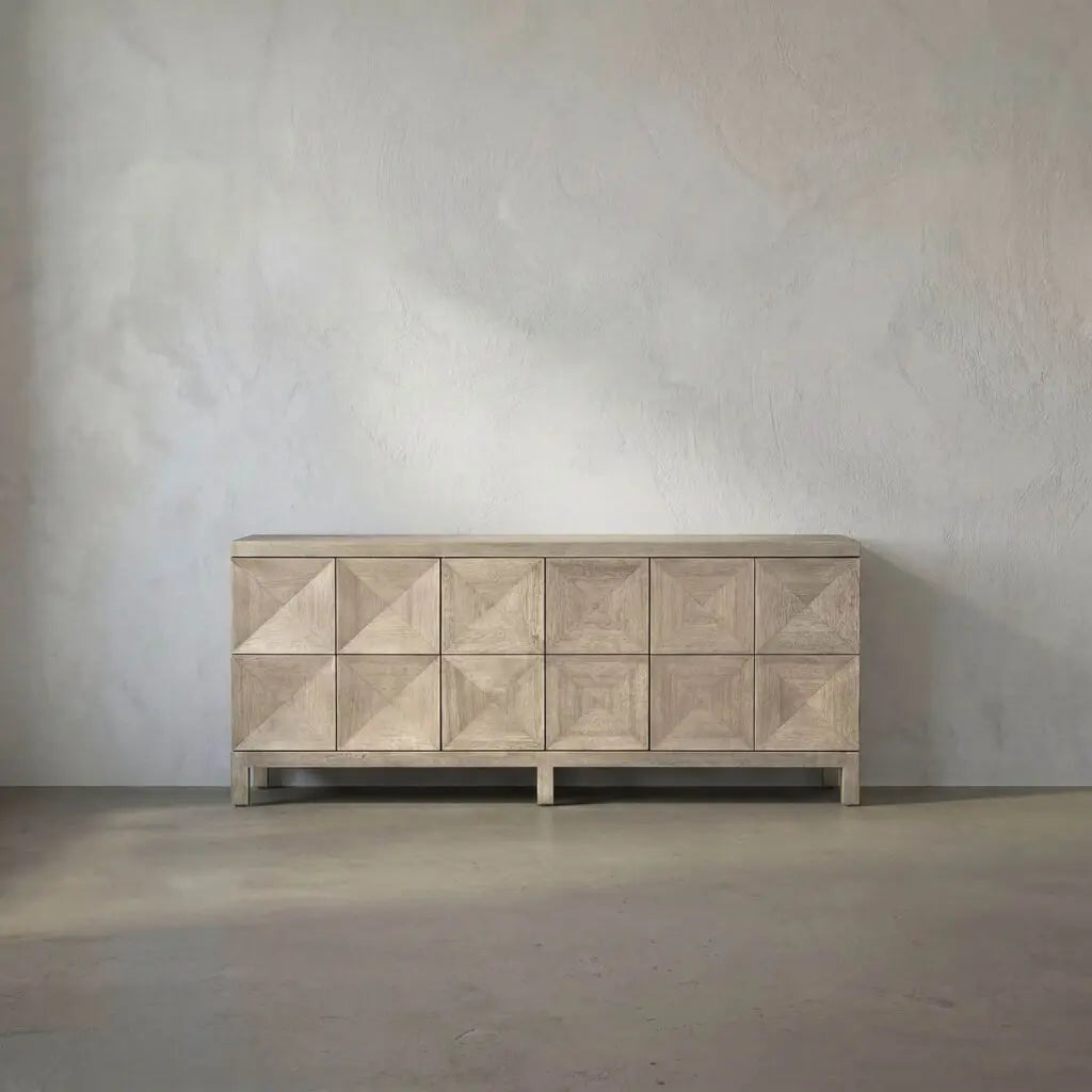 Noir Quadrant 3 Door Sideboard