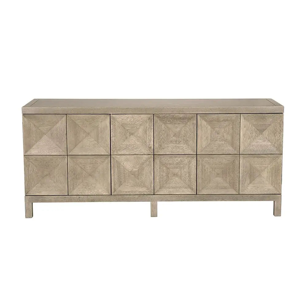 Noir Quadrant 3 Door Sideboard