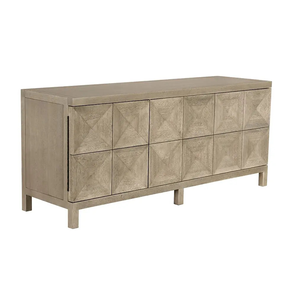 Noir Quadrant 3 Door Sideboard