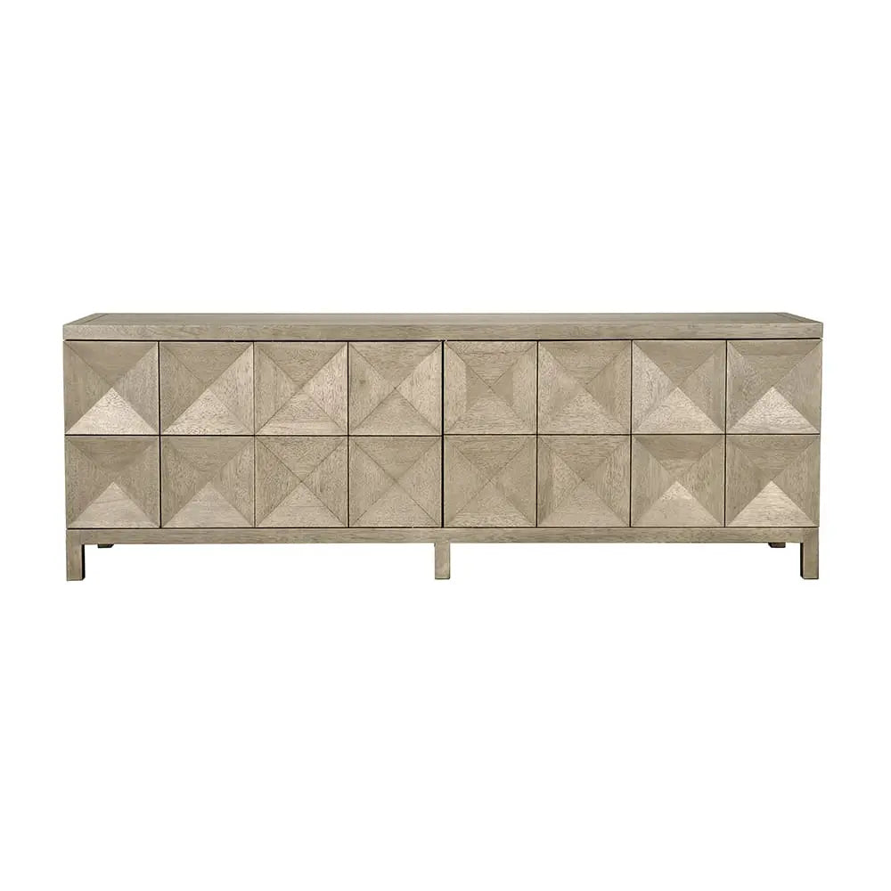 Noir Quadrant 4 Door Sideboard