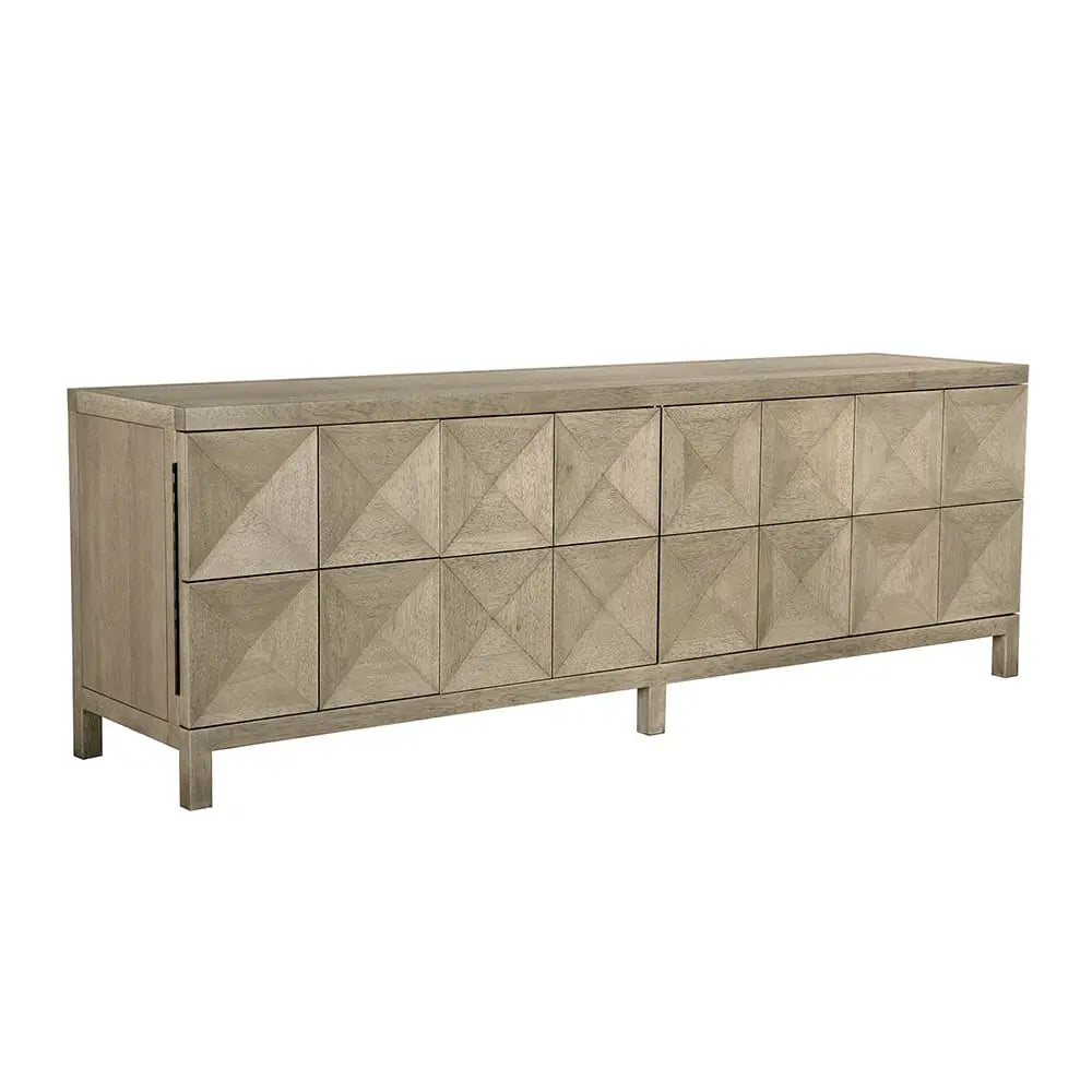 Noir Quadrant 4 Door Sideboard