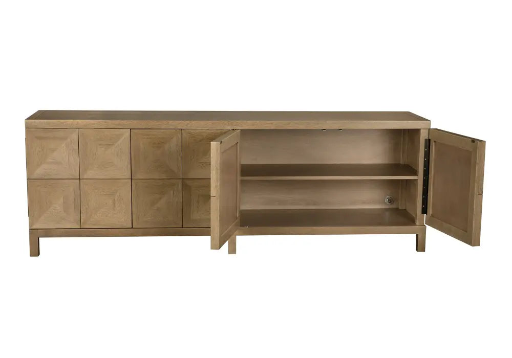 Noir Quadrant 4 Door Sideboard