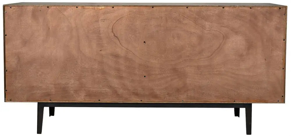 Noir Bourgeois Sideboard, Walnut And Steel