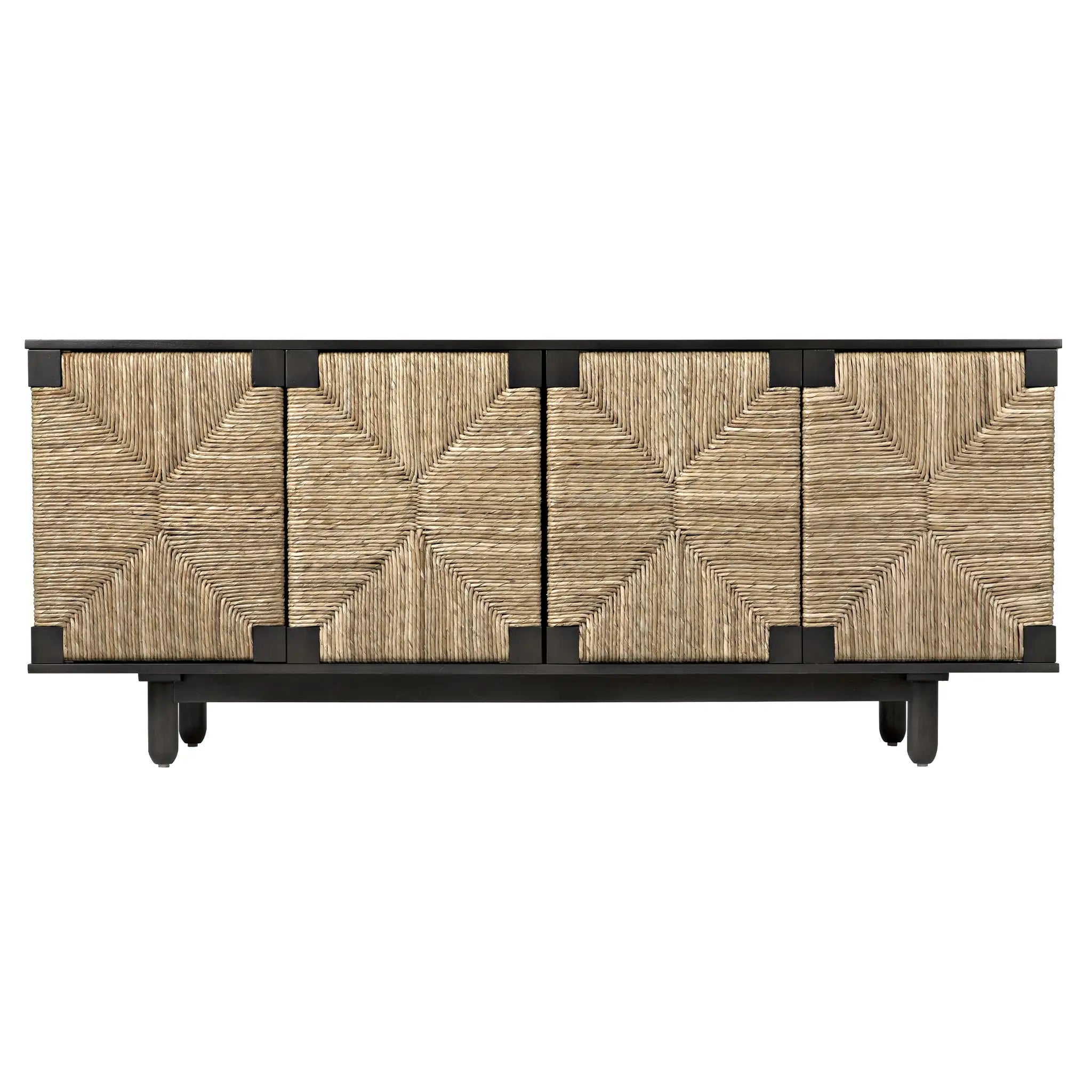 Noir Brook 4 Door Sideboard