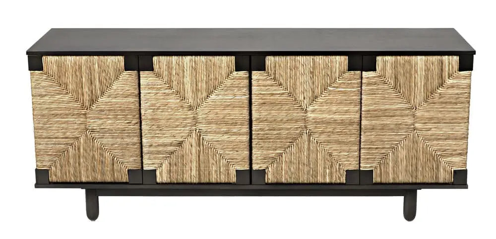 Noir Brook 4 Door Sideboard