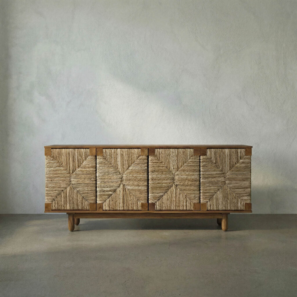 Noir Brook 4 Door Sideboard