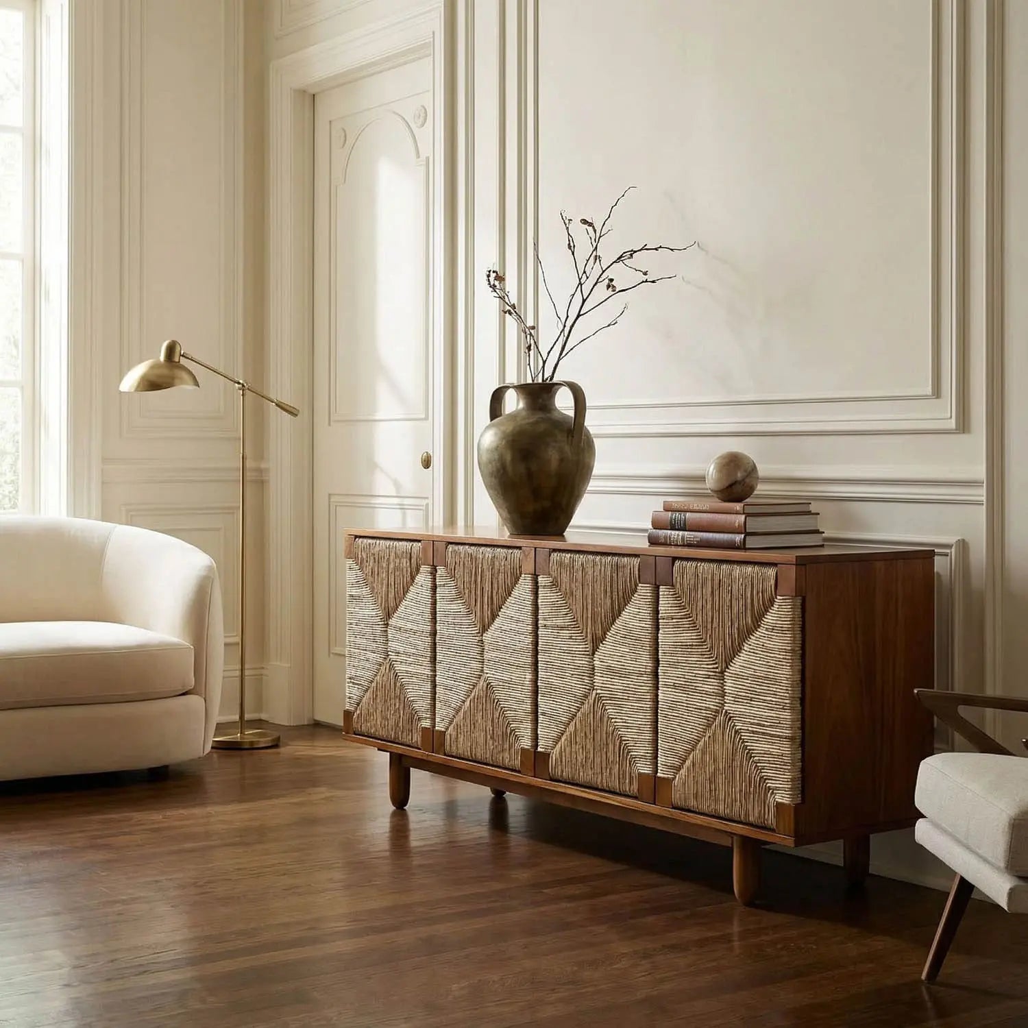Noir Brook 4 Door Sideboard
