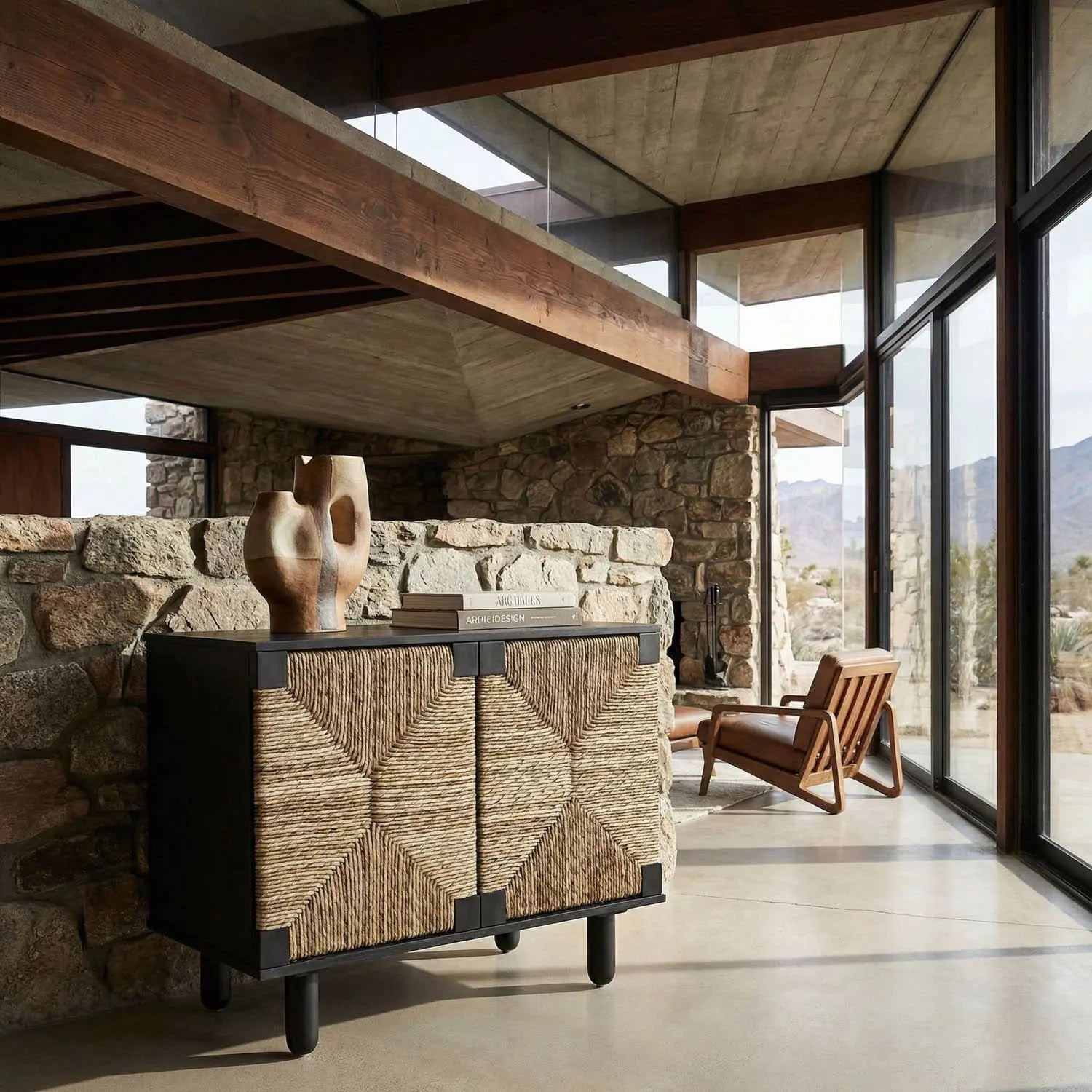 Noir Brook 2 Door Sideboard