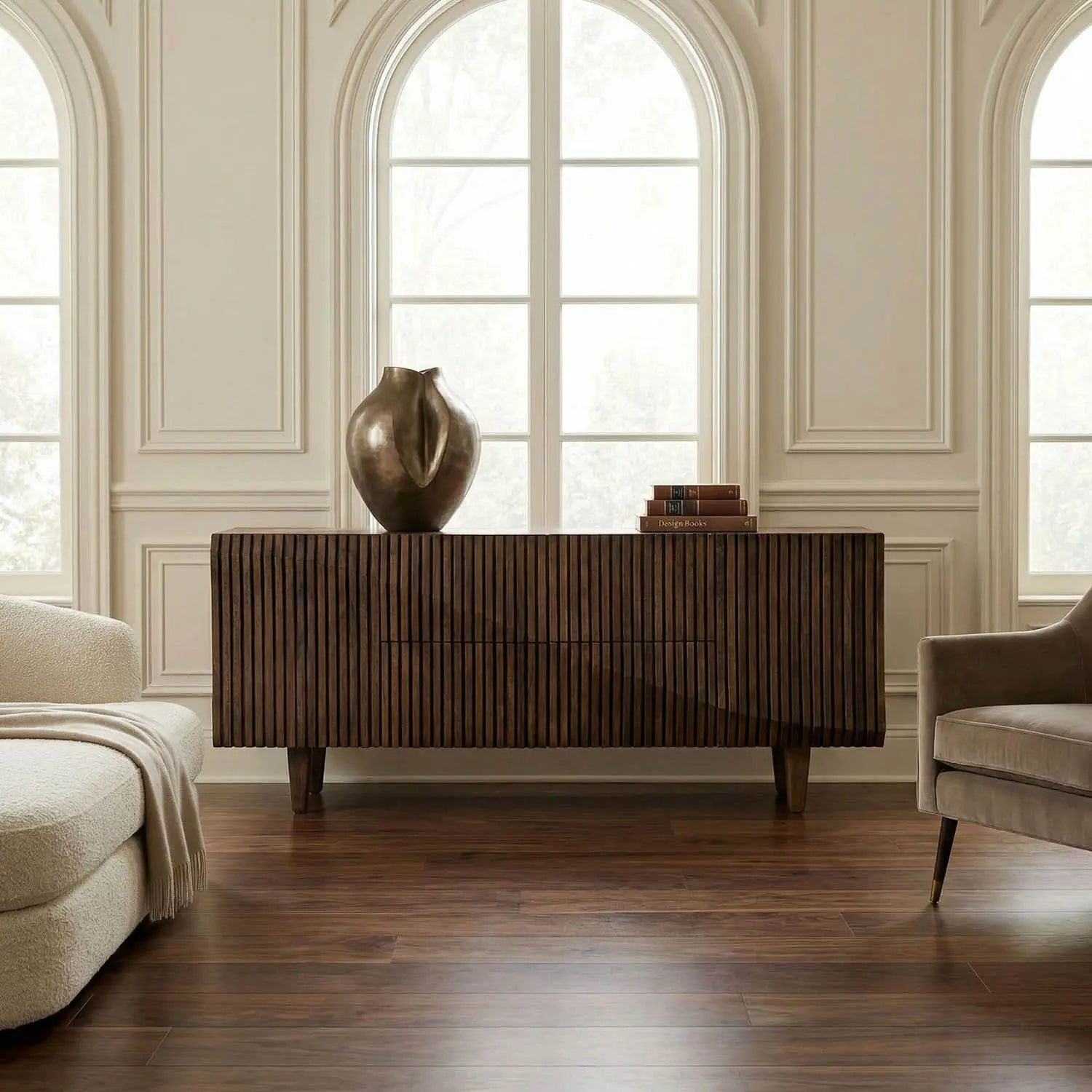 Noir Jin Ho Sideboard, Dark Walnut