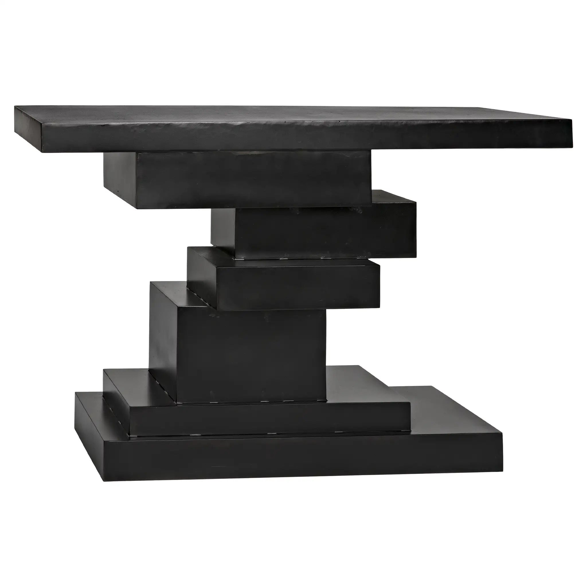 Noir Platoon Console, Black Steel