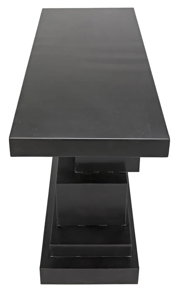 Noir Platoon Console, Black Steel
