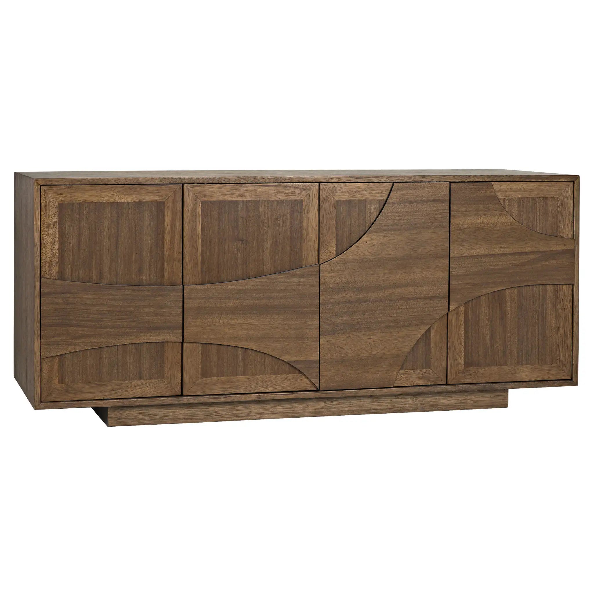 Noir Collage Sideboard, Dark Walnut