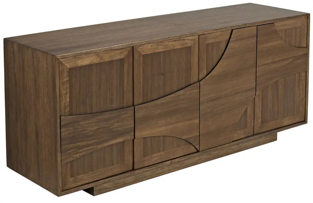Noir Collage Sideboard, Dark Walnut