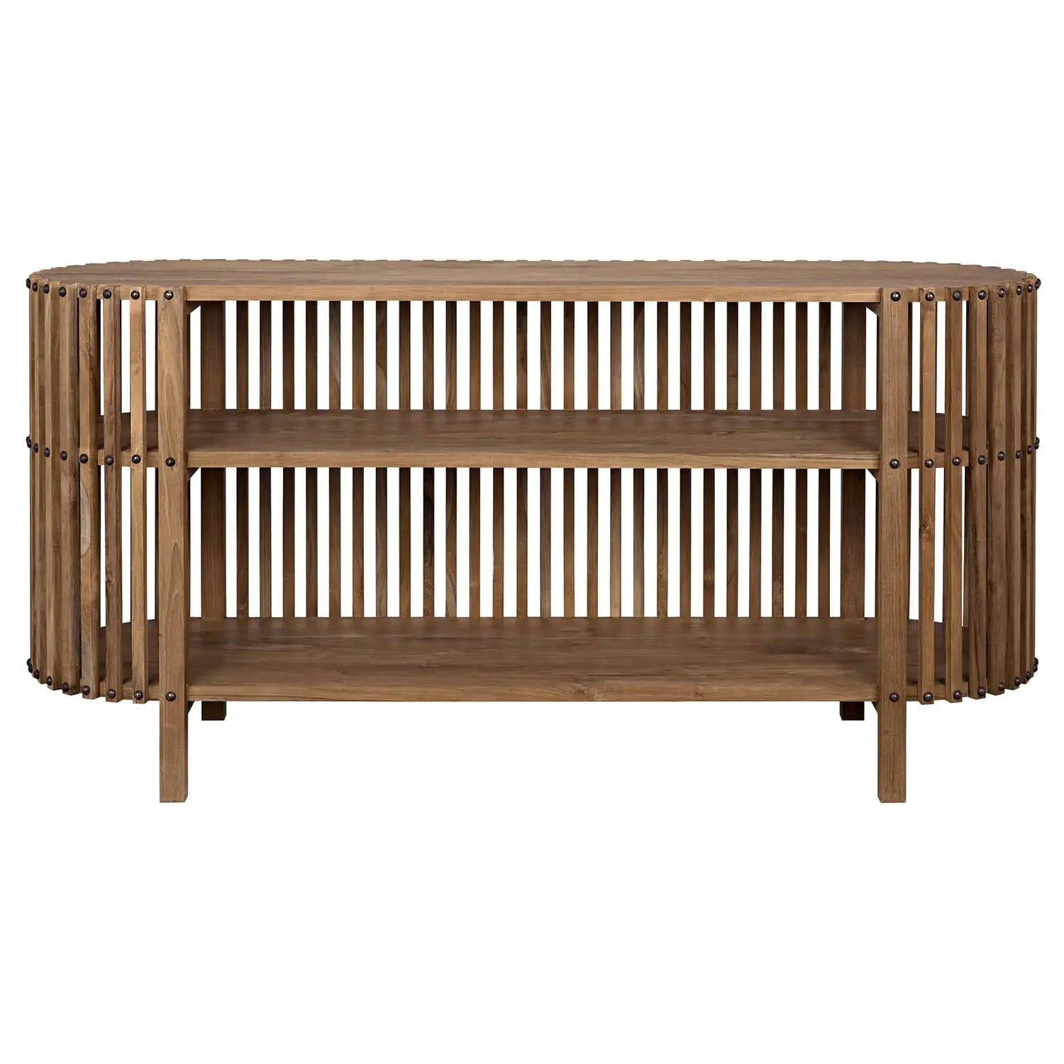 Noir Consuela Console, Teak