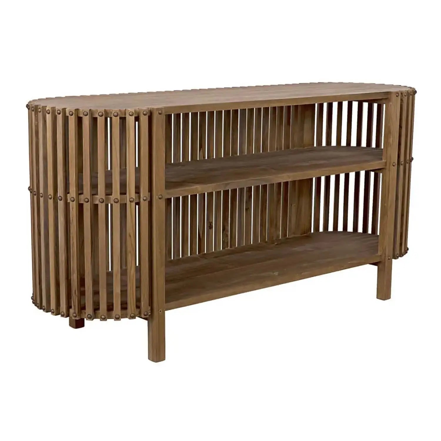 Noir Consuela Console, Teak