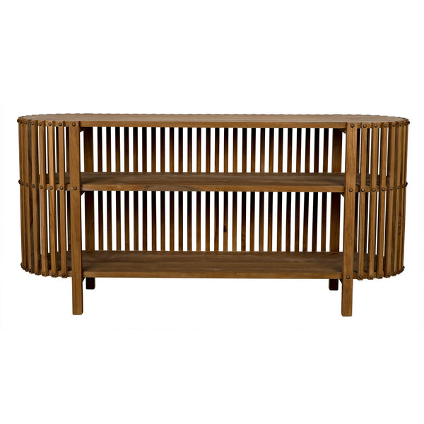 Noir Consuela Console, Teak