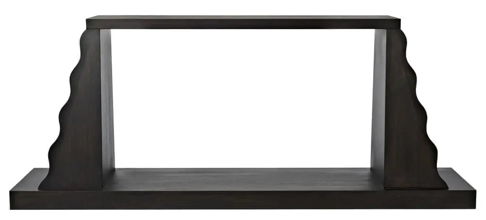 Noir Aurora Console, Ebony Walnut