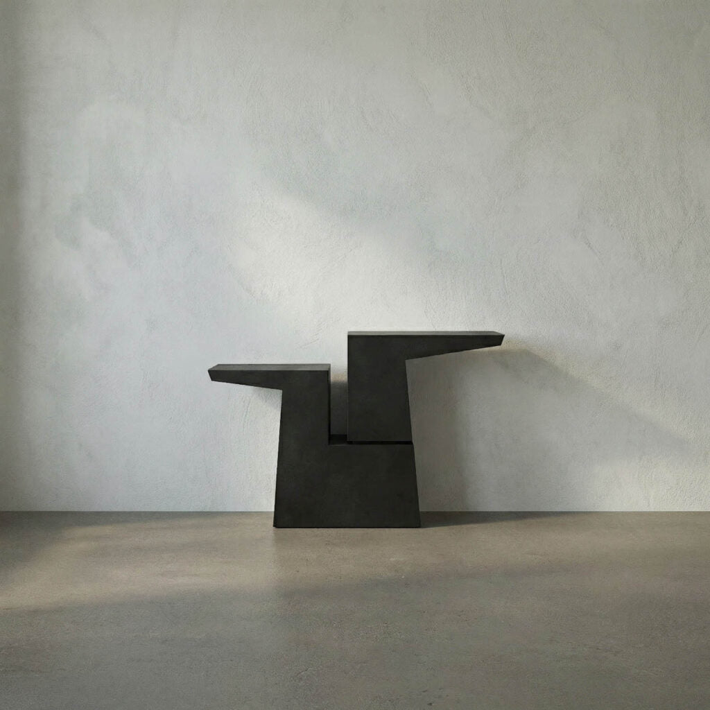 Noir Jazz Console, Black Steel