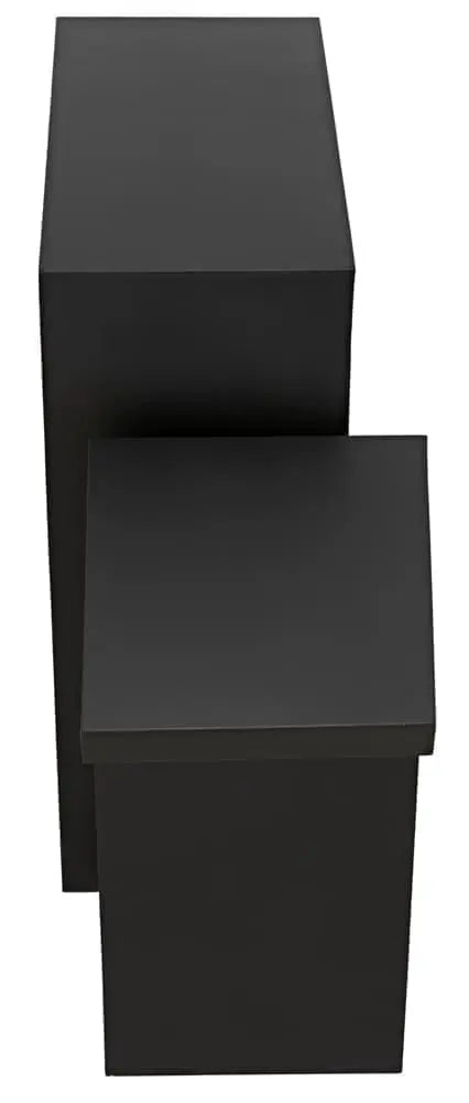 Noir Jazz Console, Black Steel