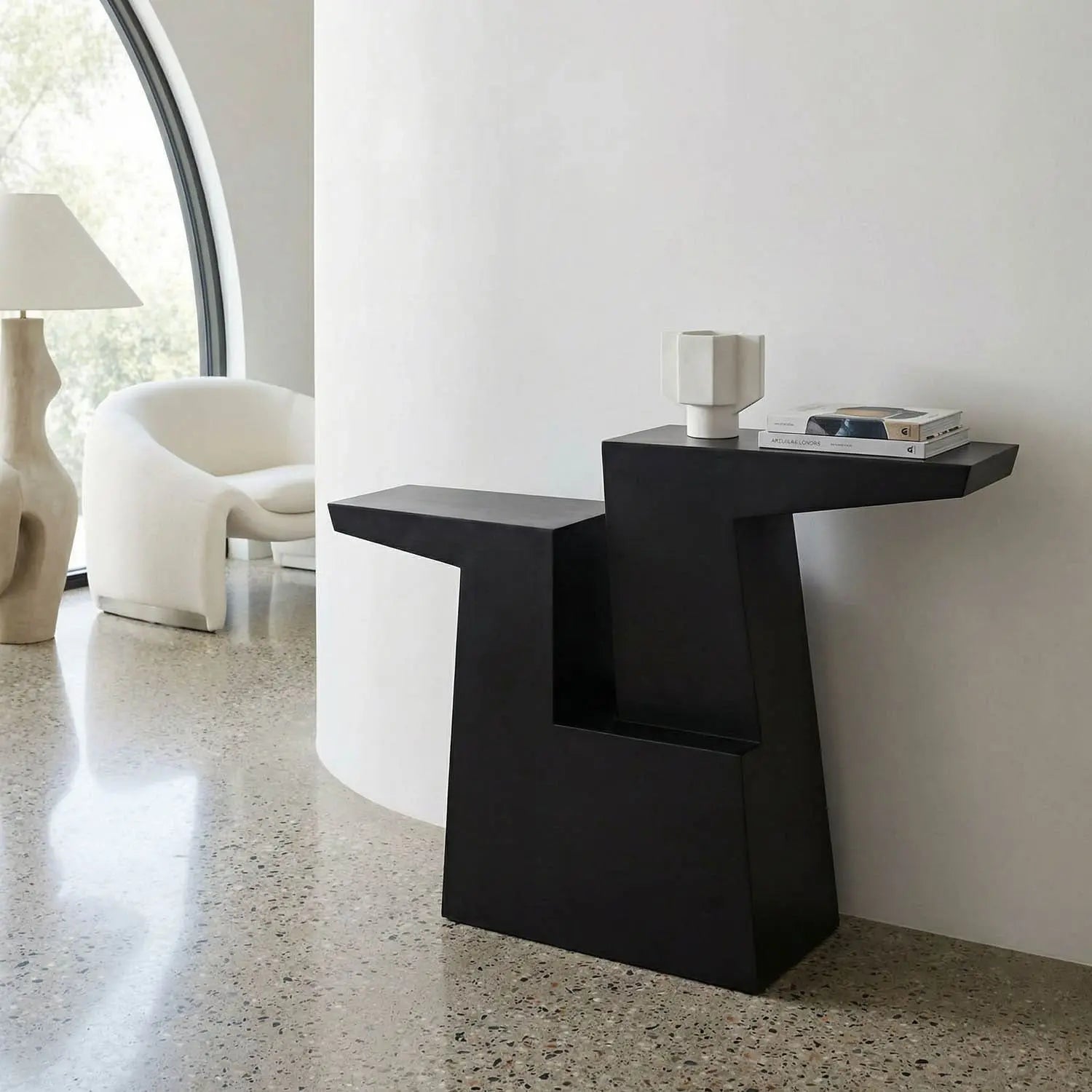 Noir Jazz Console, Black Steel