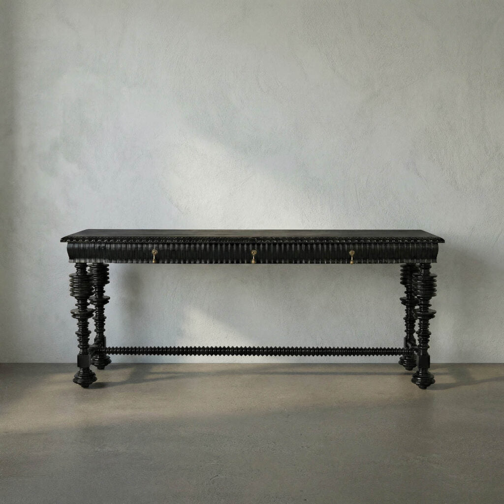 Noir Portuguese Console Table