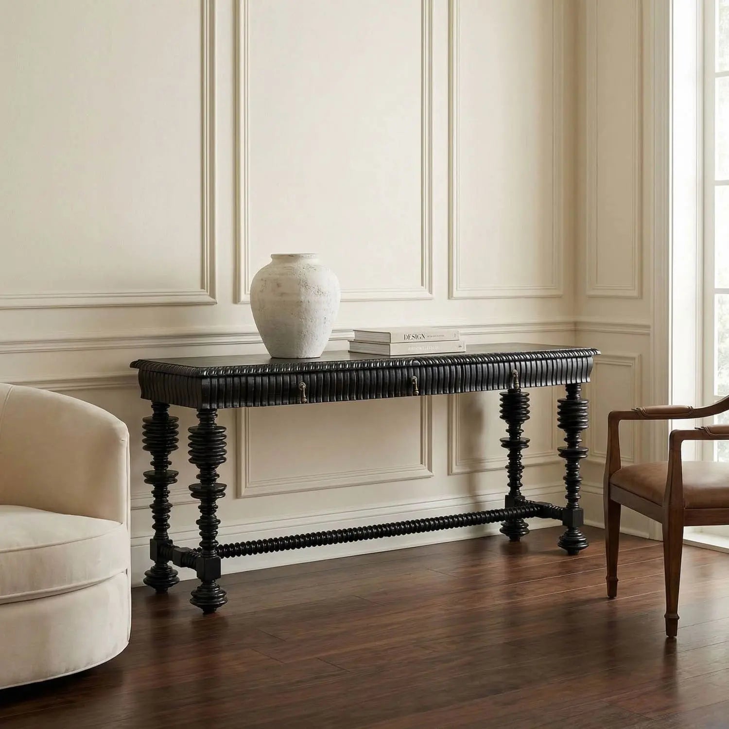 Noir Portuguese Console Table