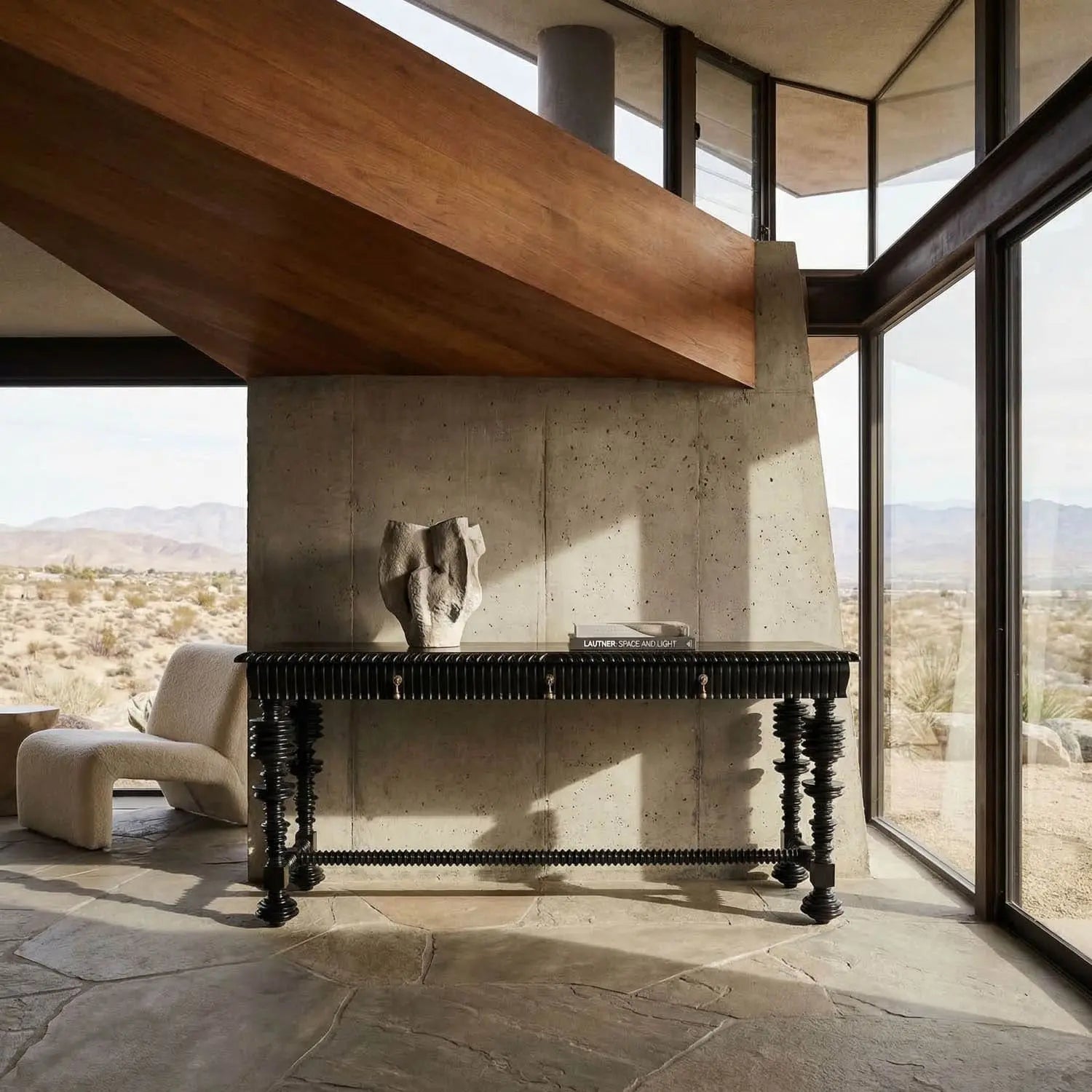 Noir Portuguese Console Table