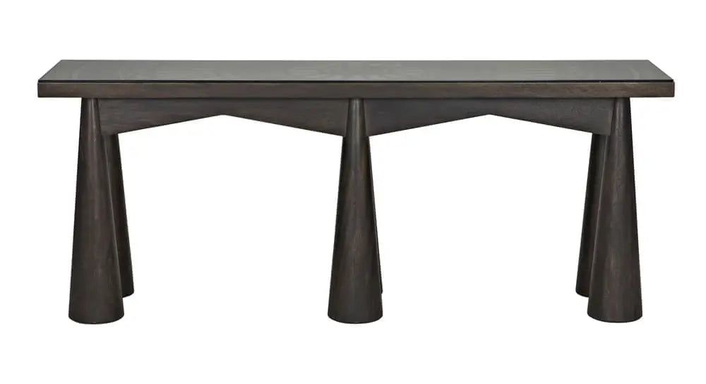 Noir Tutankhamun Console, Ebony Walnut