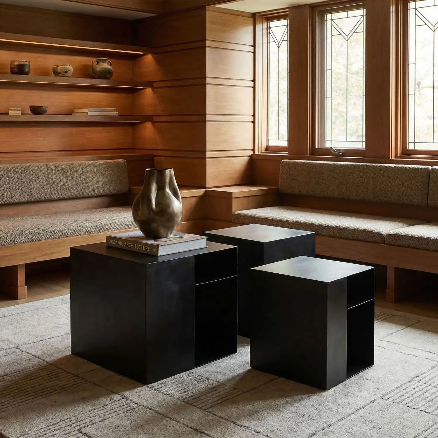 Noir Gropius Cubes