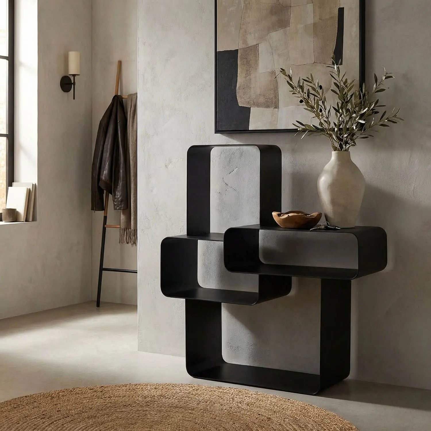 Noir Latisia Shelf