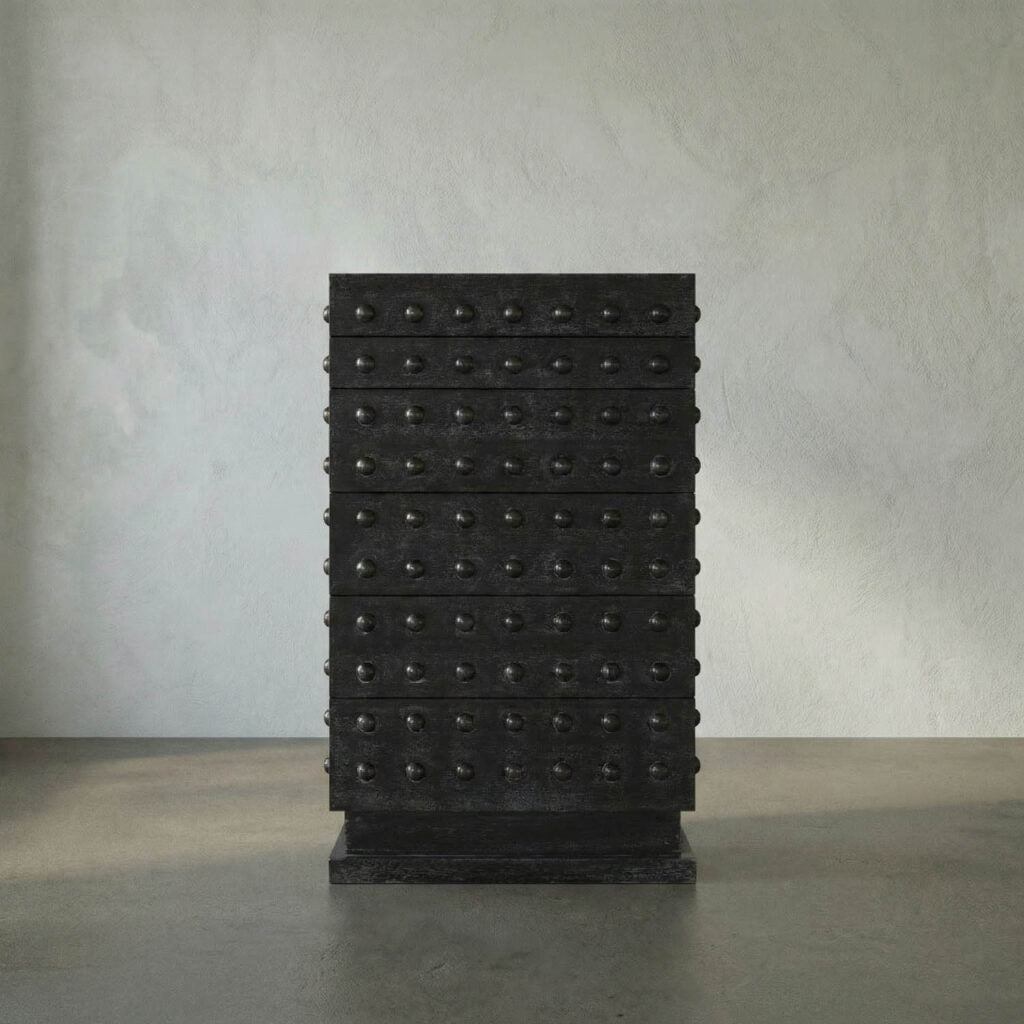 Noir Didier Cabinet, Dark Walnut
