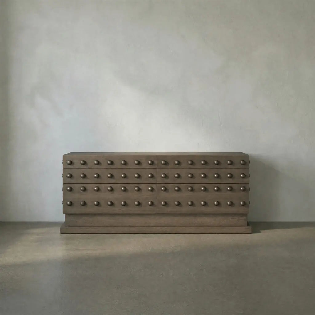 Noir Didier Sideboard, Greige Walnut