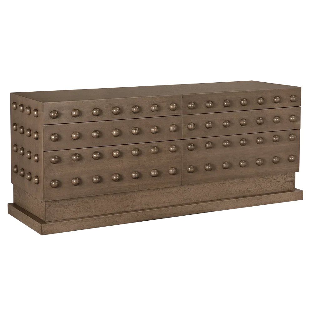 Noir Didier Sideboard, Greige Walnut