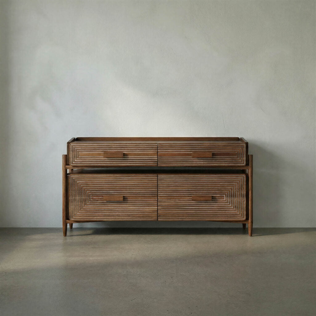 Noir Savino Sideboard, Dark Walnut