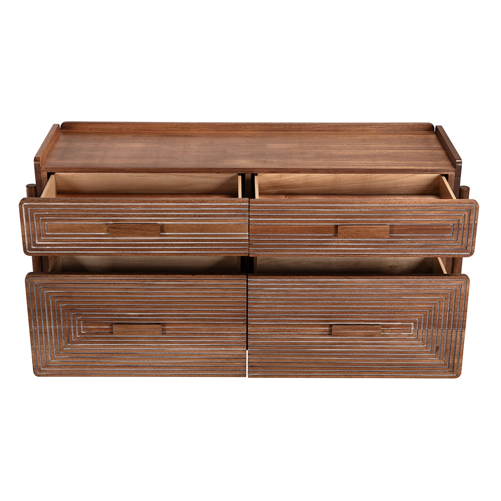 Noir Savino Sideboard, Dark Walnut