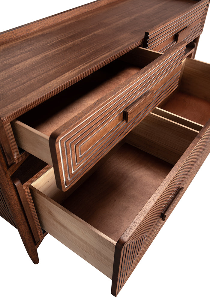 Noir Savino Sideboard, Dark Walnut