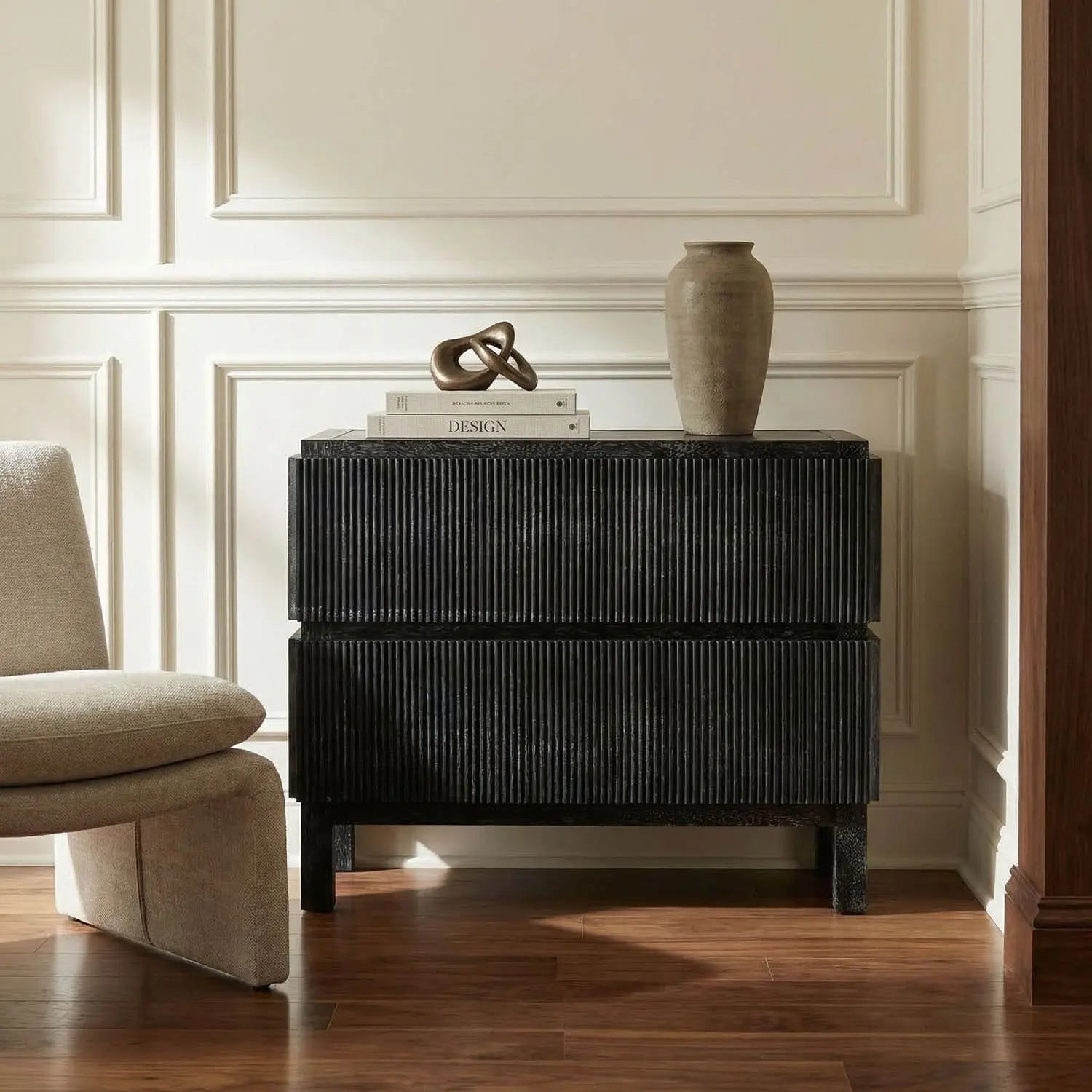 Noir Plato Sideboard, Black Walnut