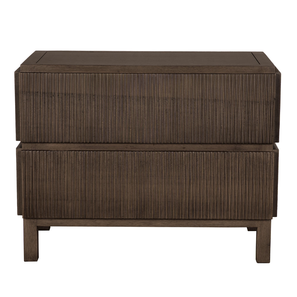 Noir Plato Sideboard, Greige Walnut
