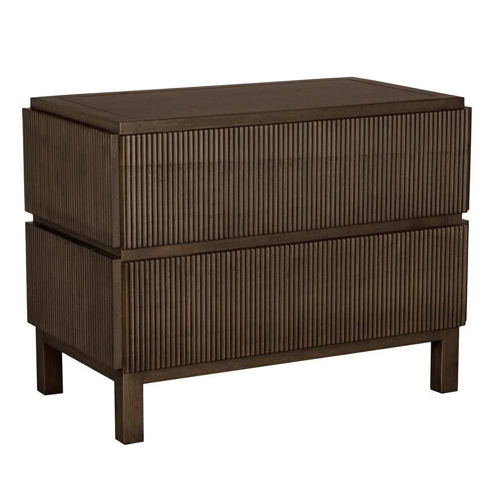 Noir Plato Sideboard, Greige Walnut