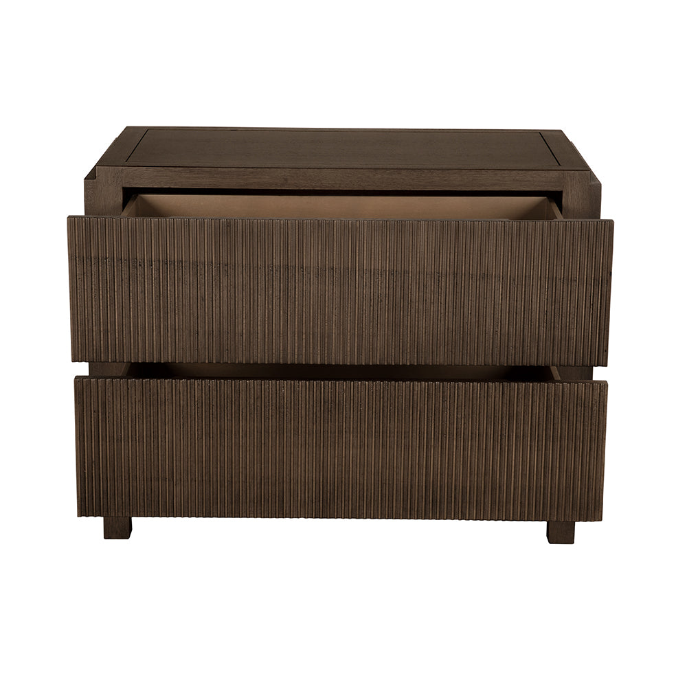 Noir Plato Sideboard, Greige Walnut
