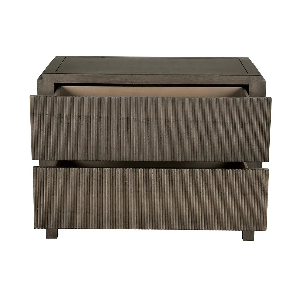 Noir Plato Sideboard, Greige Walnut
