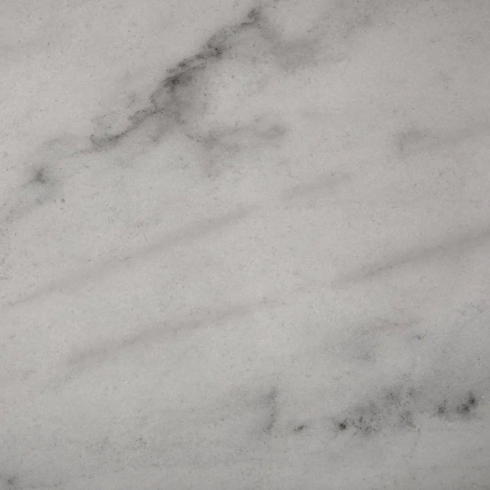 Noir Wolf Console With White Marble Top