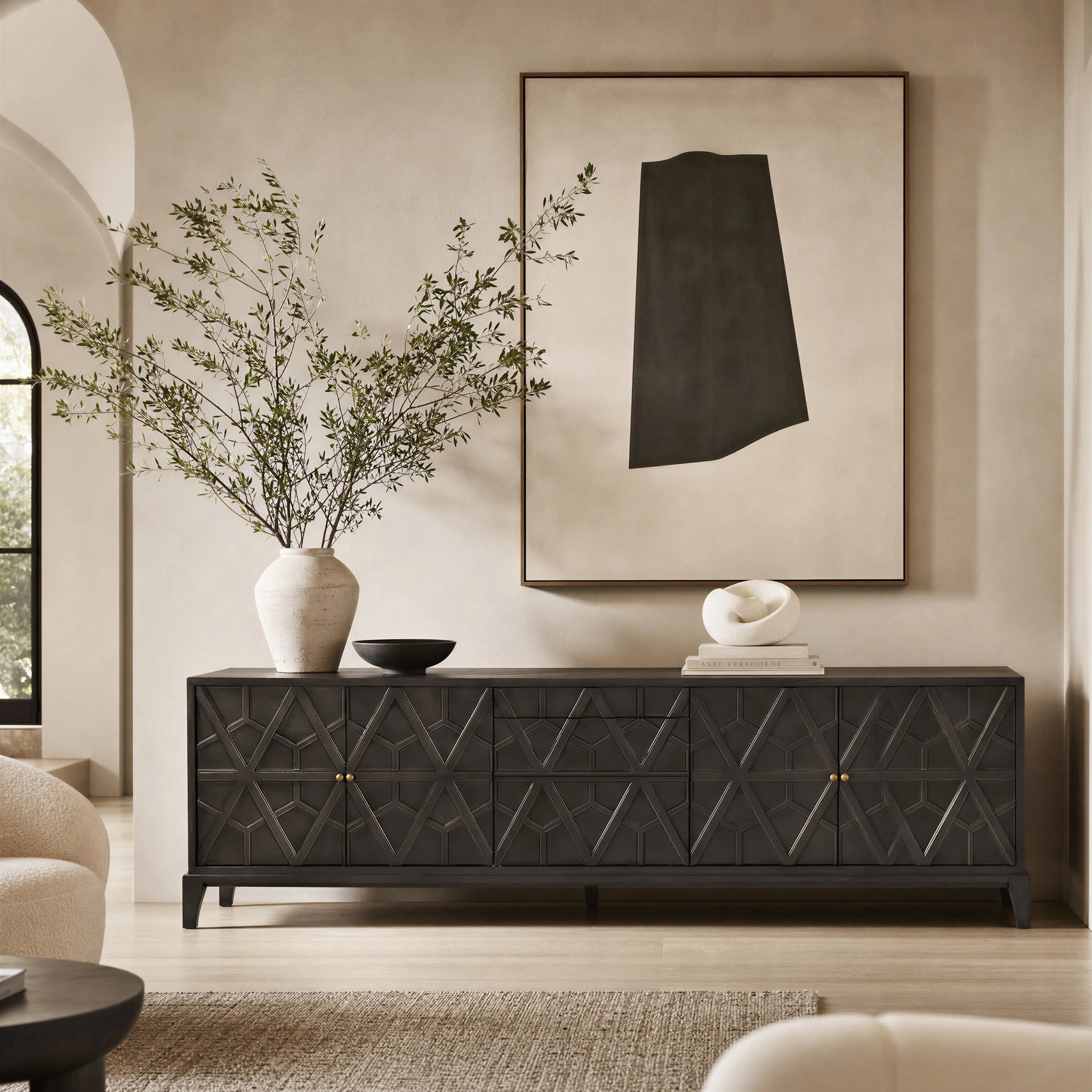 Noir Maharadsha Sideboard