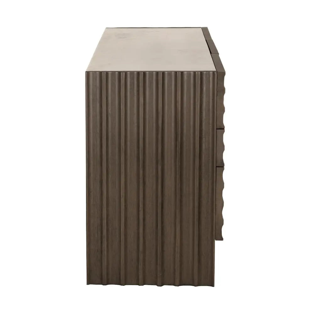 Noir Gauss Sideboard With Marble Top