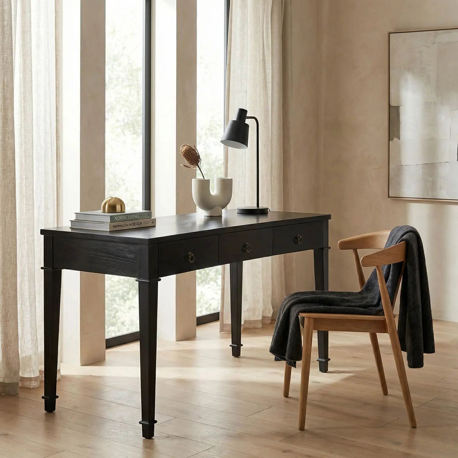 Noir Curba Desk