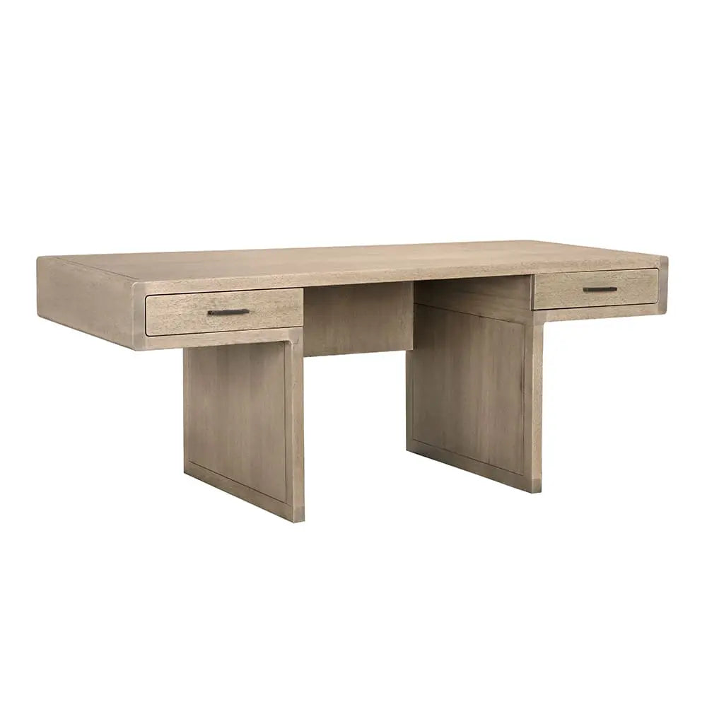 Noir Degas Desk, Washed Walnut