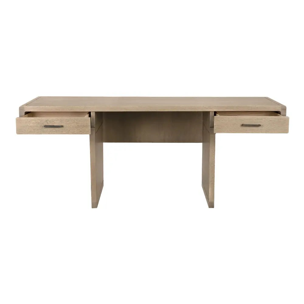 Noir Degas Desk, Washed Walnut