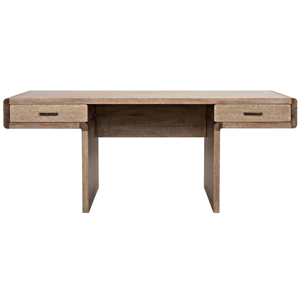Noir Degas Desk, Washed Walnut