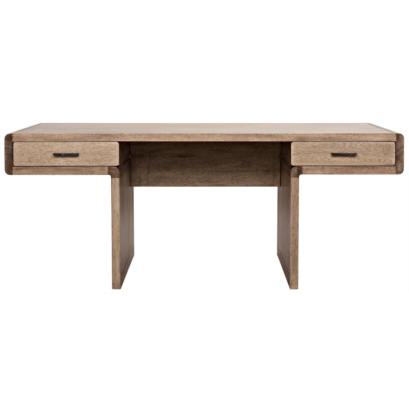 Noir Degas Desk, Washed Walnut