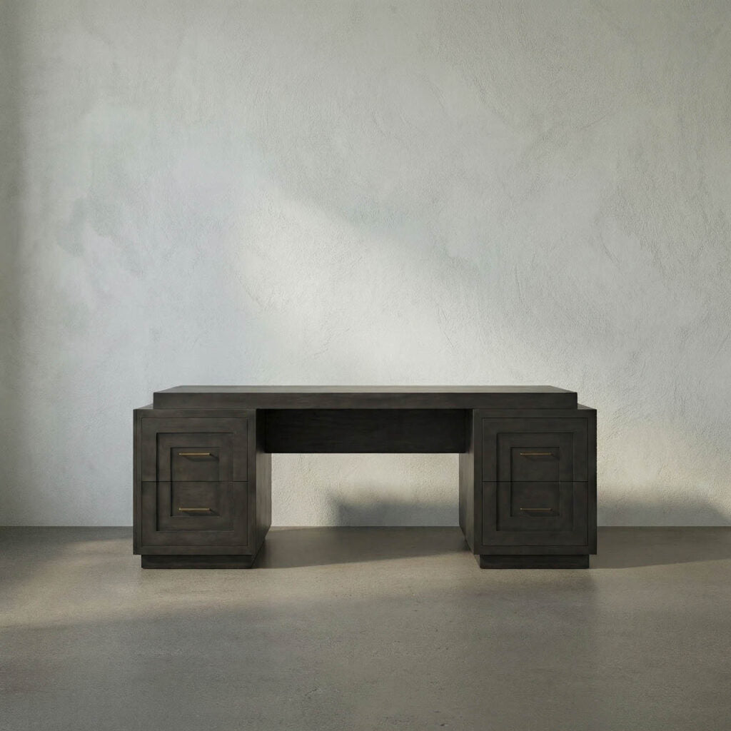 Noir Mentor Desk, Pale